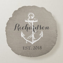 Monograma Rustic Vintage Anchor Wedding