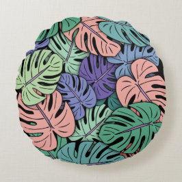 Almofada Redonda Monstera Sai 8