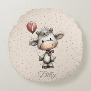 Almofada Redonda Moo Magic: Edição Um Ano!