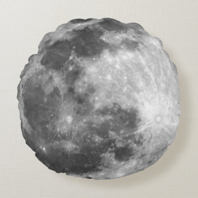 Almofada Redonda Moody Full Moon (Frente)