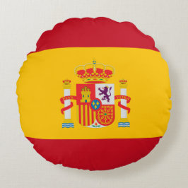 Almofada Redonda Mostre suas cores - Espanha