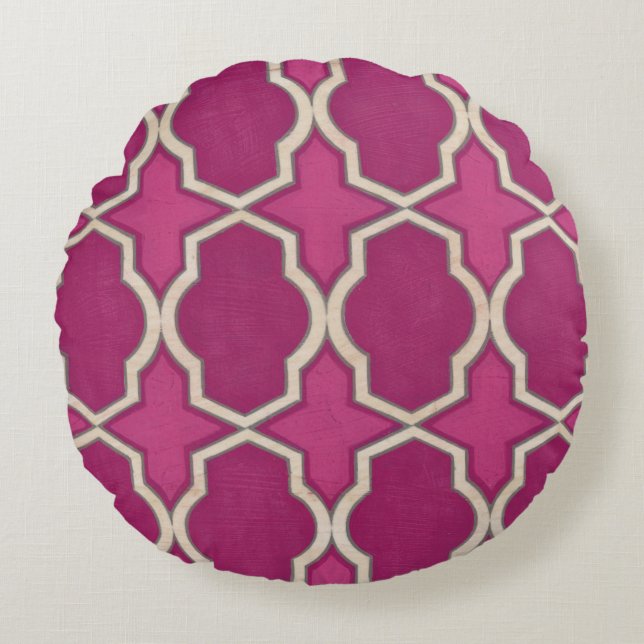 Almofada Redonda Motifs de Mercado II (Frente)