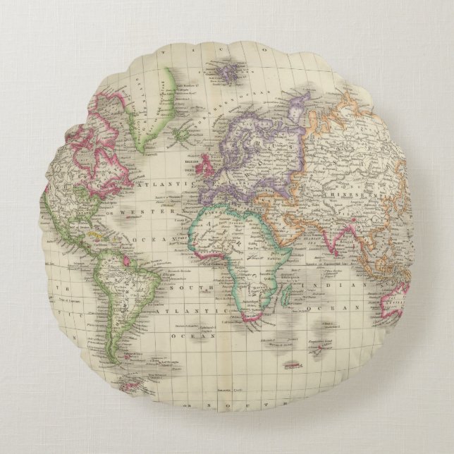 Almofada Redonda Mundo 9 (Frente)