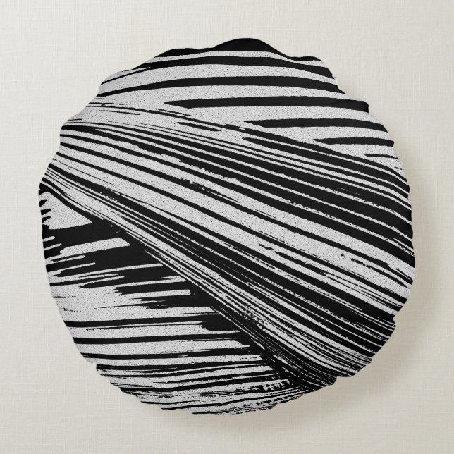 Almofada Redonda Na moda Contemporâneo (Verso)