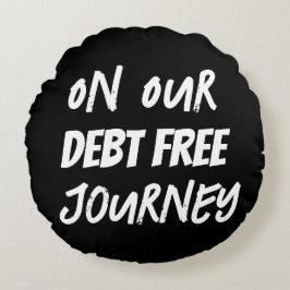 Almofada Redonda Na Nossa Viagem Livre De Dívida