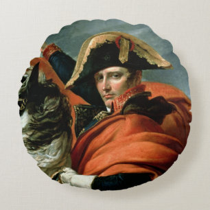Almofada Redonda Napoleon que cruza os cumes