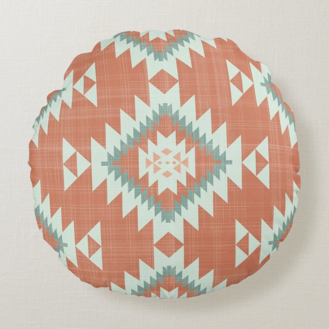 Almofada Redonda Native Desert Round Pillow (Frente)