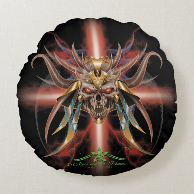 Almofada Redonda Nephila (Frente)