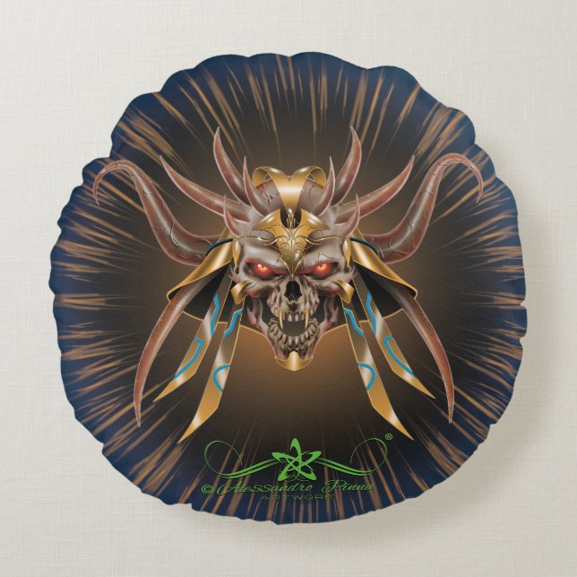 Almofada Redonda Nephila (Frente)