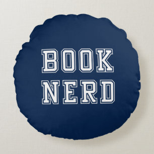 Almofada Redonda Nerd do Livro de Estilos de Variedade com Cor Edit