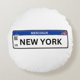 Almofada Redonda New York Mercosur