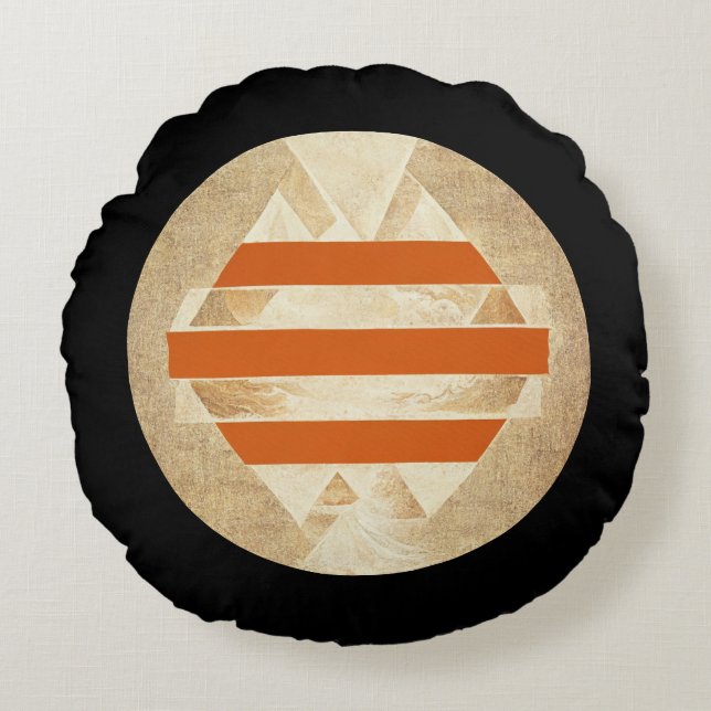 Almofada Redonda Nikias Logo (Frente)