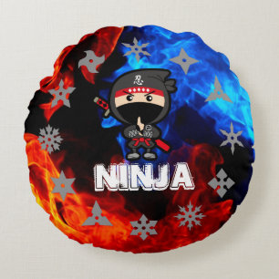 Almofada Redonda Ninja Boy