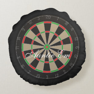 Almofada Redonda Nome do Dartboard