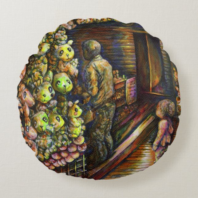 Almofada Redonda Norte do Circo (Frente)