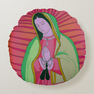 Almofada Redonda nossa senhora de guadalupe