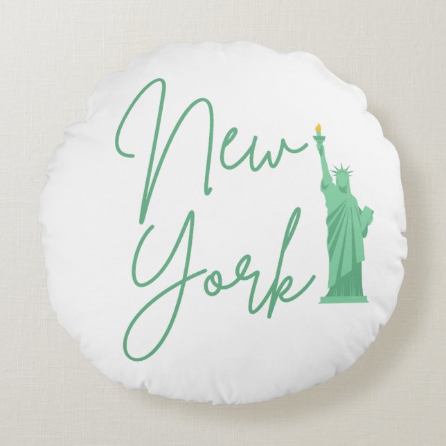 ALMOFADA REDONDA NOVA YORK (Frente)