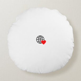 Almofada Redonda Novo Travesseiro redondo personalizado do logotipo