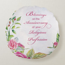 Nun Aniversário da Profissão Religiosa Rosas Rosa