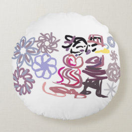 Almofada Redonda Nutcracker and Ballet winter 