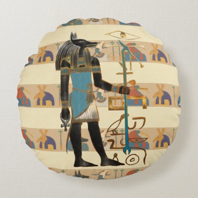 Almofada Redonda O Jackal (Frente)