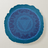 O Mandala do Terceiro Olho Chakra Ajna Azul