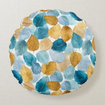 O outono Moderno deixa um padrão sem costura de aq