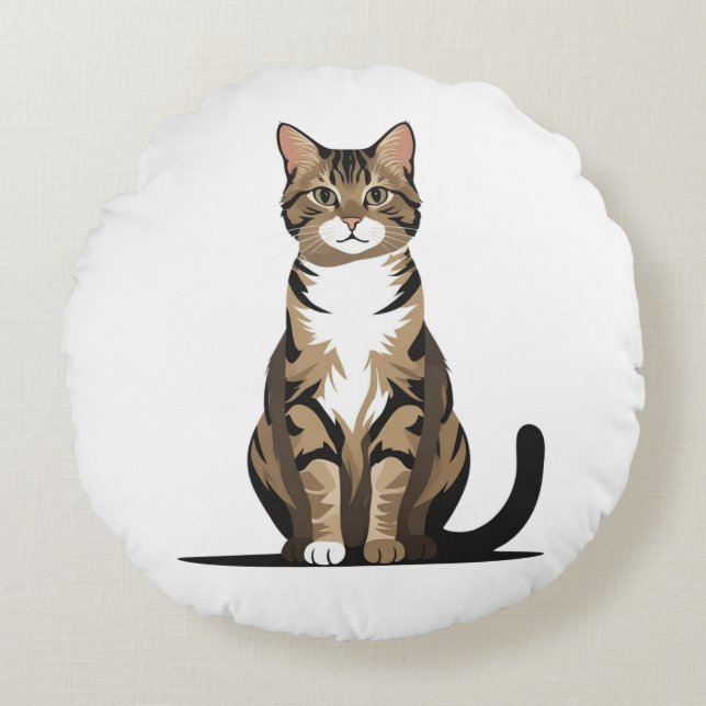 Almofada Redonda O rei da almofada (Frente)