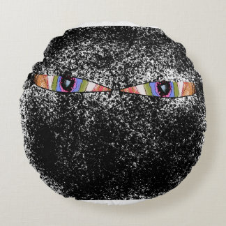 Almofada Redonda O Travesseiro ninja digital