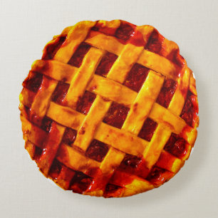 Almofada Redonda O vampiro Ducks o travesseiro decorativo da torta