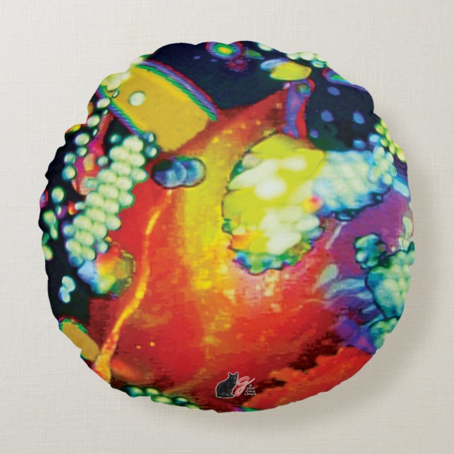 Almofada Redonda Oblivion Bliss (Frente)