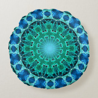 Almofada Redonda Ocean Mandala