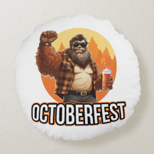 Almofada Redonda Octoberfest Pé Grande 