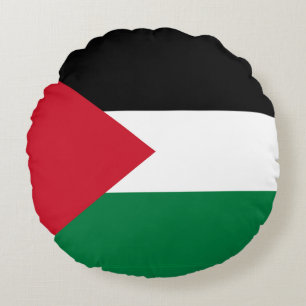Almofada Redonda oficialmente pavilhão do Estado da Palestina