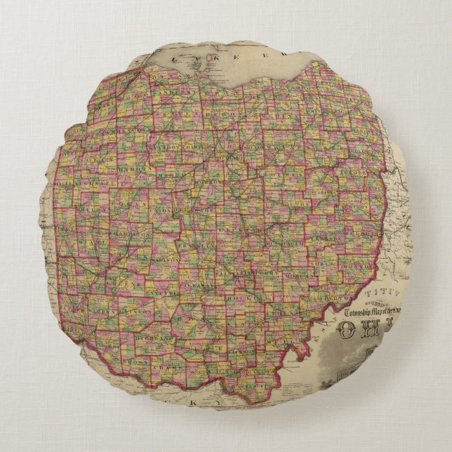 Almofada Redonda Ohio 3 (Frente)