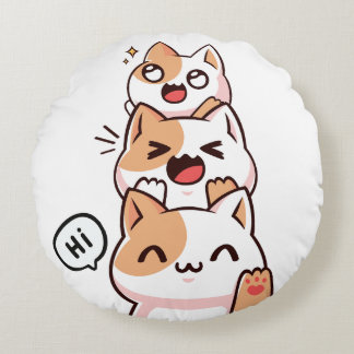 Almofada Redonda Oi.