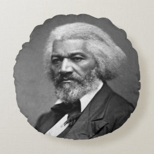 Almofada Redonda Old Bailey Douglass African American Hero