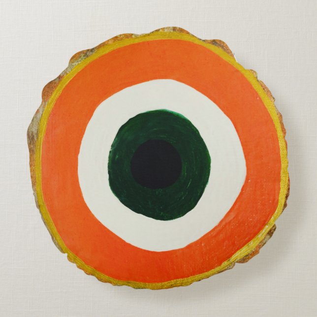 Almofada Redonda Olho Mau, Nazar (Verso)