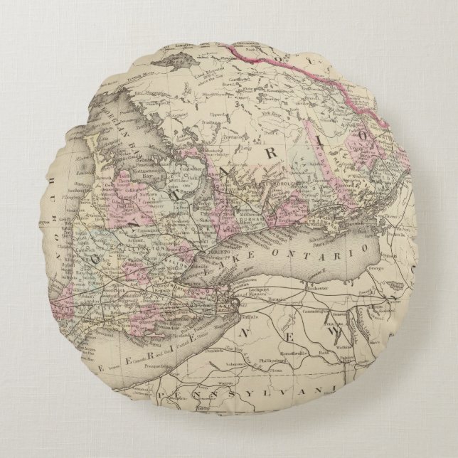 Almofada Redonda Ontário 2 (Frente)