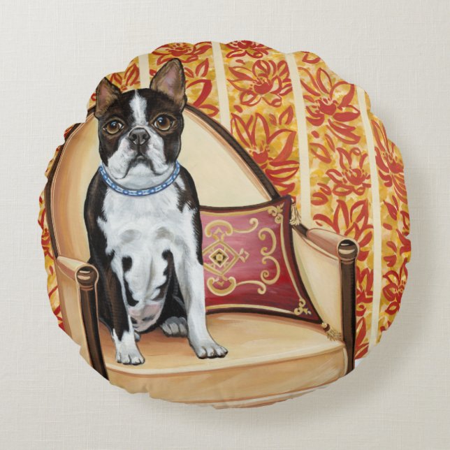 Almofada Redonda Oreo Cookie Boston (Frente)