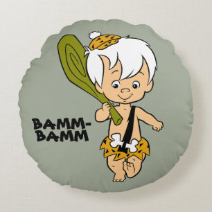 Almofada Redonda Os Flintstones Bamm-Bamm Rubble
