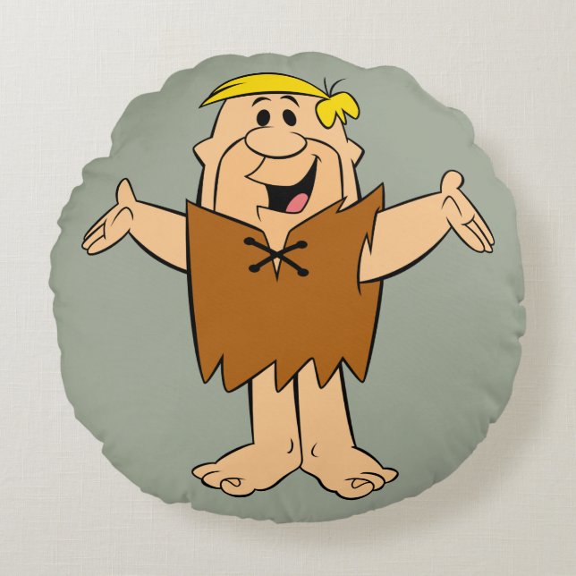 Almofada Redonda Os Flintstones | Barney Rubble (Frente)