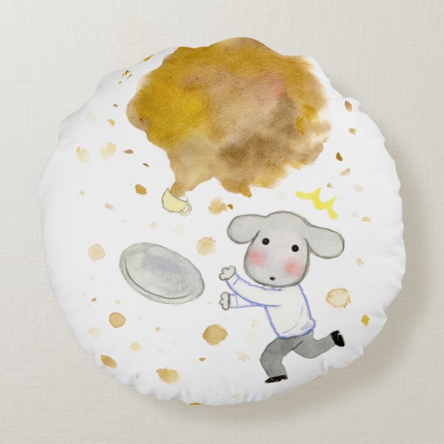 Almofada Redonda Ouchi (Verso)