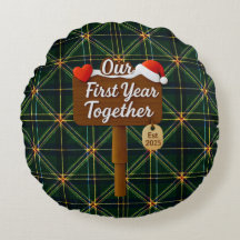 Our First Year Together 2025 Wooden Sign