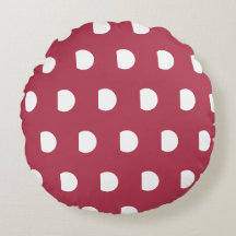 Padrão de Pontos Geométricos Rosa Fundo Branco Pro