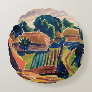 Almofada Redonda Paisagem, 1908-12
