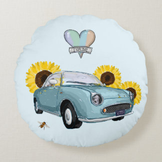 Almofada Redonda Pale Aqua Figaro round pillow