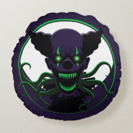 Almofada Redonda Palhaço de Tentáculo