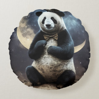 Almofada Redonda Panda da Lua