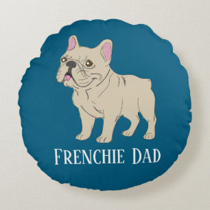 Almofada Redonda Papai Frenchie
